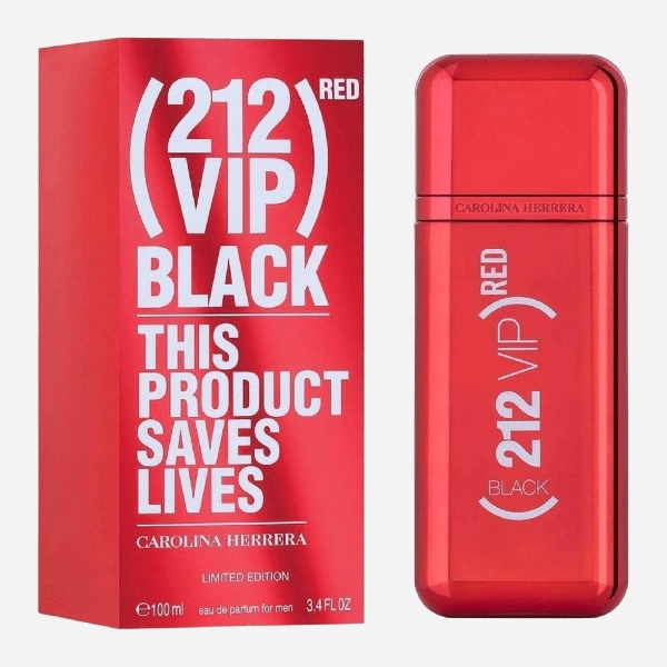 كارولينا هيريرا 212 VIP بلاك ريد ليمتد إديشن او دي بارفيوم 100مل